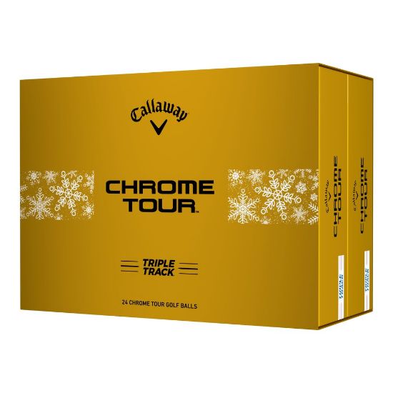 Picture of Callaway Chrome Tour (XMAS Double Dozen) Triple Track Golf Balls