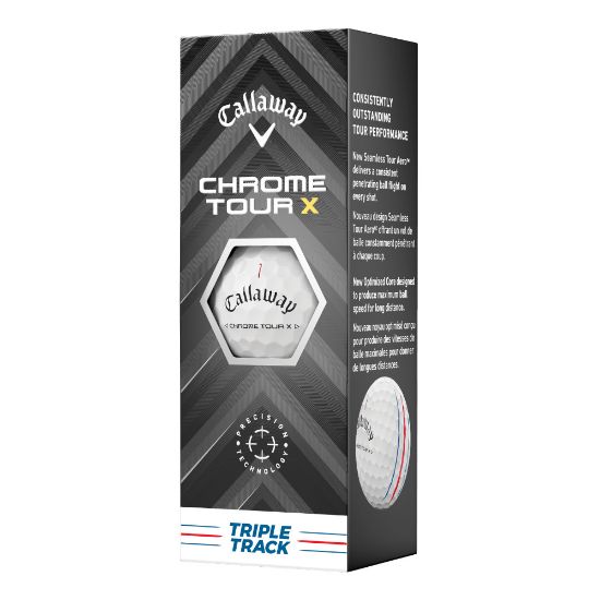 Picture of Callaway Chrome Tour X (XMAS Double Dozen) Triple Track Golf Balls