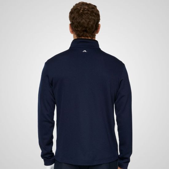 Picture of J.Lindeberg Men's Clide Quarter Zip Golf Mid Layer