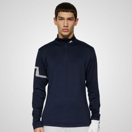 Picture of J.Lindeberg Men's Heath Strike Golf Midlayer