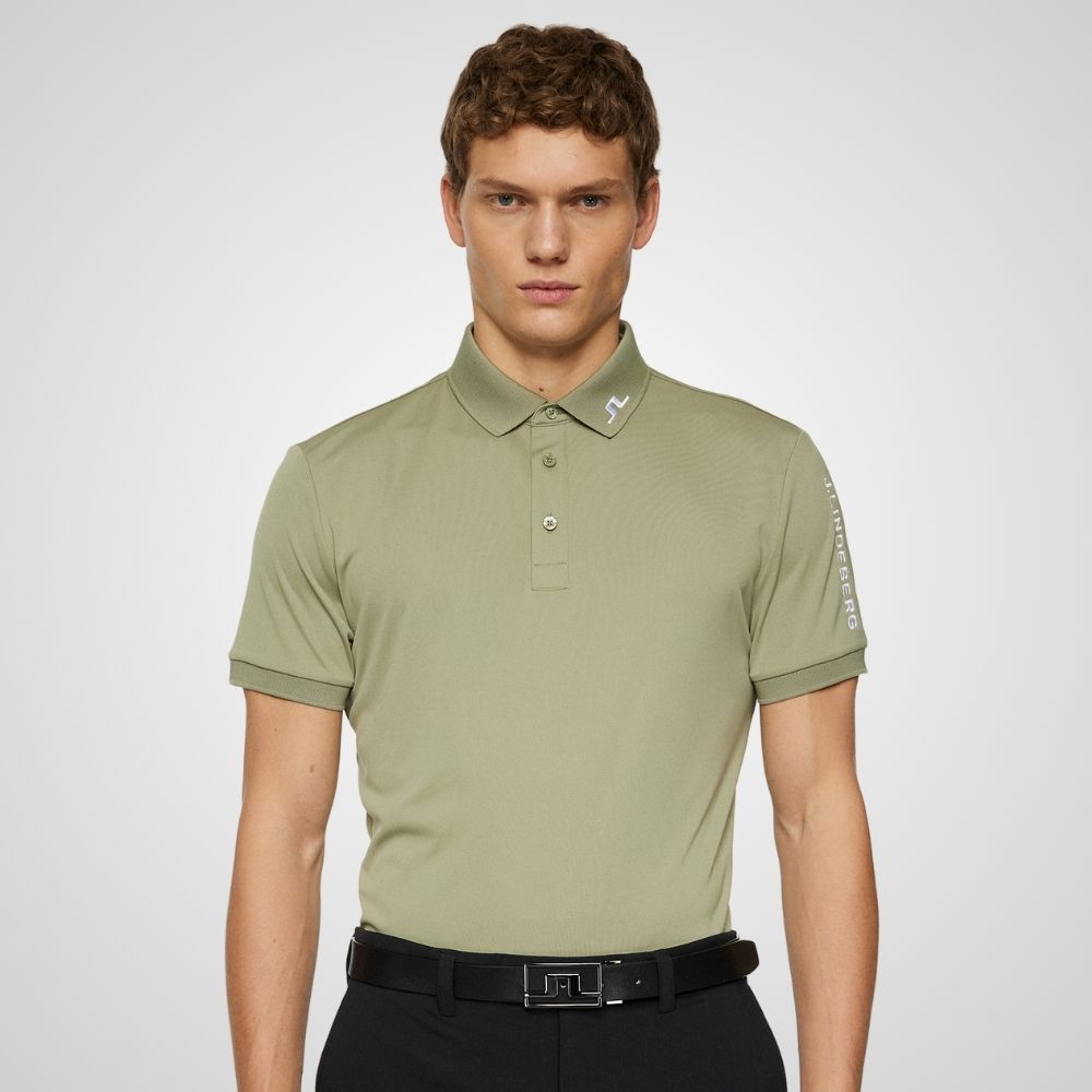 J.Lindeberg Men's Tour Tech Golf Polo Shirt