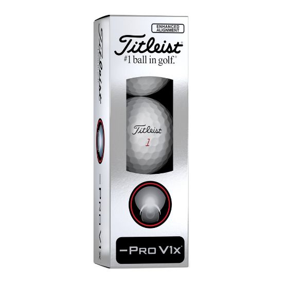 Picture of Titleist Pro V1x Left Dash Enhanced Align Golf Balls