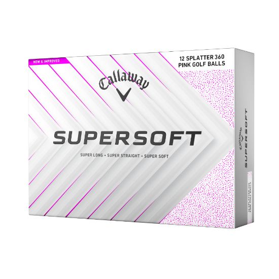 Picture of Callaway Supersoft Splatter Golf Balls