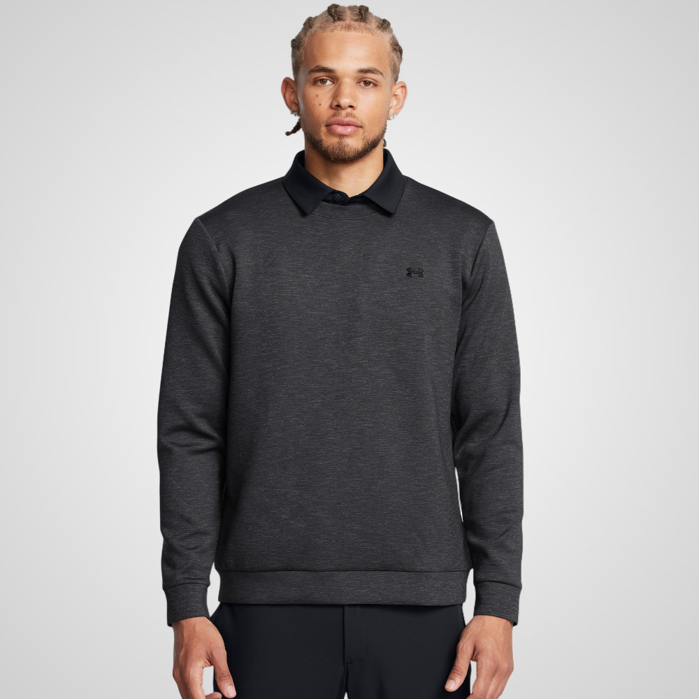 Under Armour Men's Drive Midlayer Golf Crew Sweater