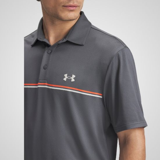 Picture of Under Armour Men's Playoff Stripe 3.0 Golf Polo Shirt