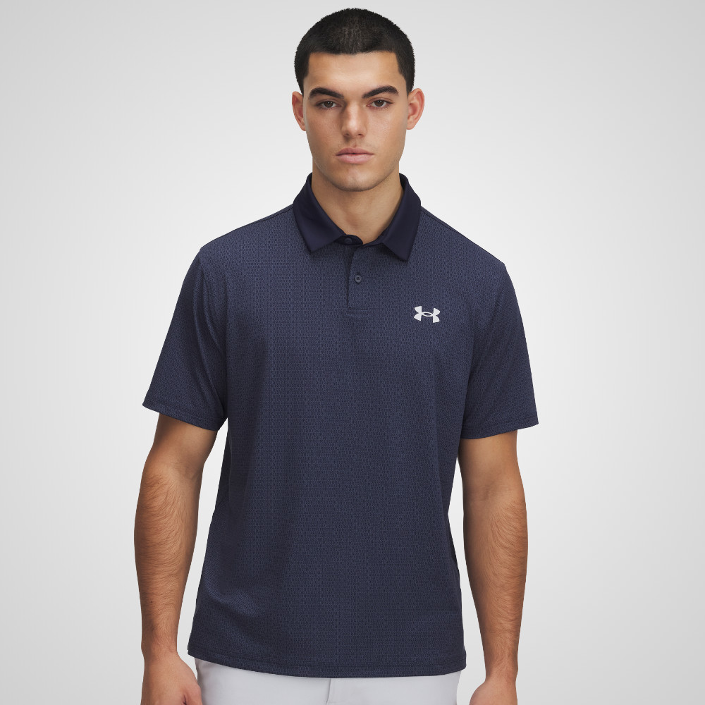 Under Armour Men's T2G Printed Golf Polo Shirt