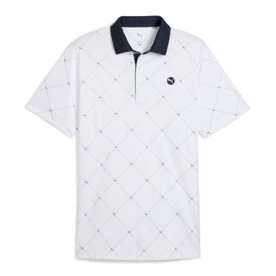 Picture of Puma Men's Pure 2.0 Argyle Golf Polo Shirt