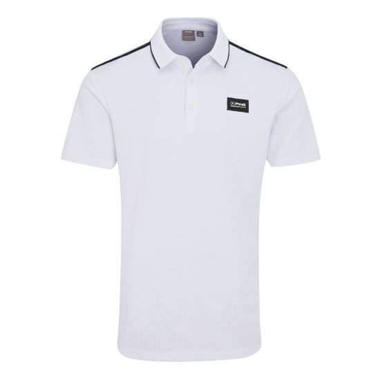 Picture of PING Men's Corby Jacquard Golf Polo Shirt