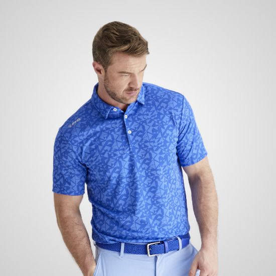 Picture of PING Men's Geo Camo Golf Polo Shirt