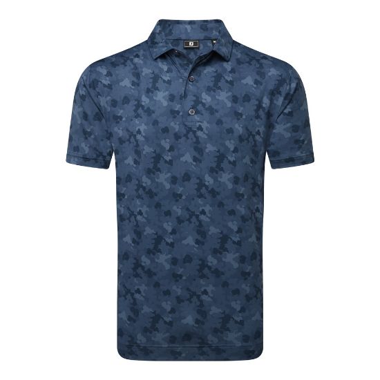 Picture of FootJoy Men's Pop Camo Lisle Golf Polo Shirt