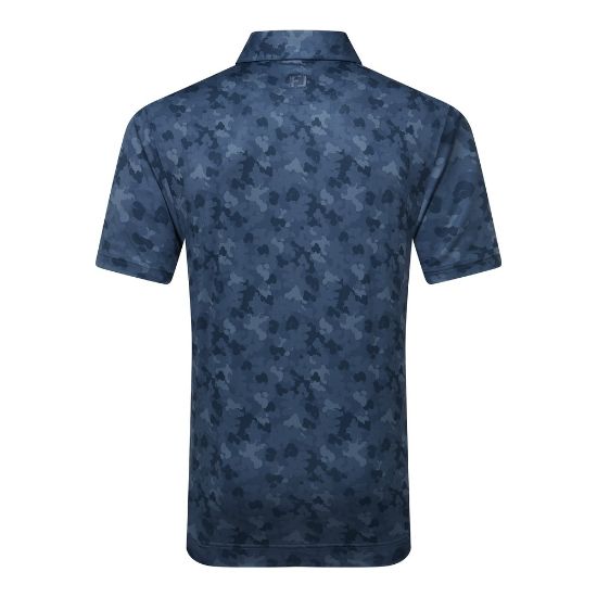 Picture of FootJoy Men's Pop Camo Lisle Golf Polo Shirt