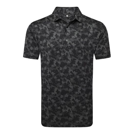 Picture of FootJoy Men's Pop Camo Lisle Golf Polo Shirt