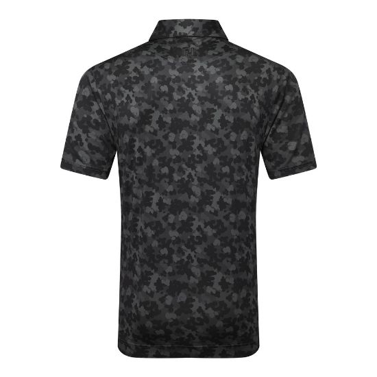 Picture of FootJoy Men's Pop Camo Lisle Golf Polo Shirt