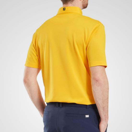 Picture of FootJoy Men's Stretch Pique Solid Golf Polo Shirt