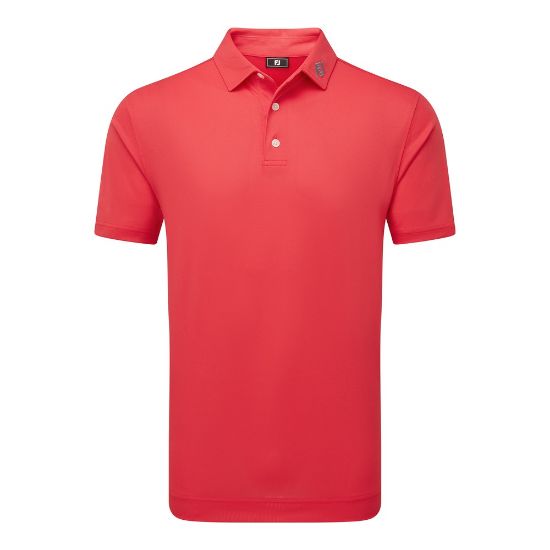 Picture of FootJoy Men's Stretch Pique Solid Golf Polo Shirt