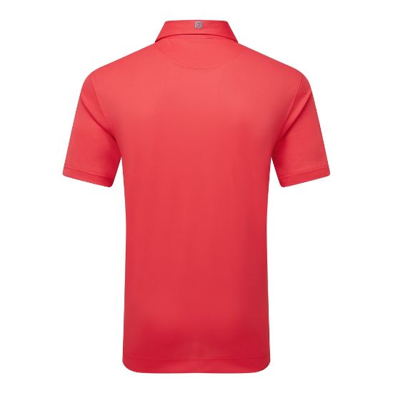 Picture of FootJoy Men's Stretch Pique Solid Golf Polo Shirt