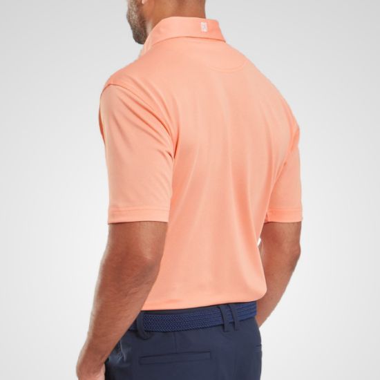 Picture of FootJoy Men's Stretch Pique Solid Golf Polo Shirt