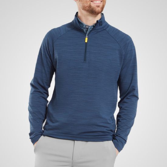 Picture of FootJoy Men's Wave Jacquard Chill-Out Golf Midlayer