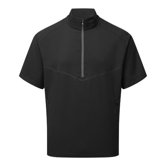 Picture of FootJoy Men's Zephyr Short Sleeve Windshirt Golf Midlayer