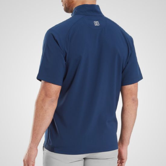 Picture of FootJoy Men's Zephyr Short Sleeve Windshirt Golf Midlayer