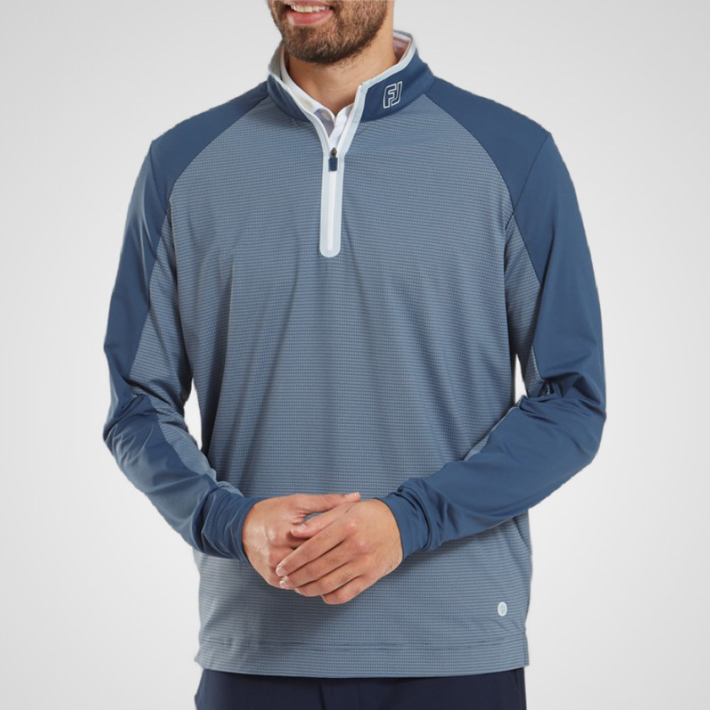 FootJoy Men's TempoSeries Mixed Texture Chill-Out Golf Midlayer