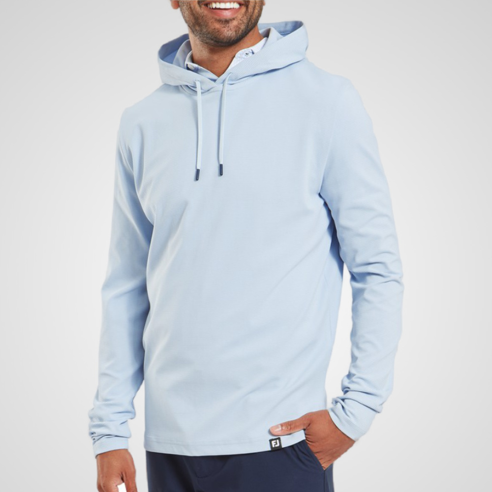 FootJoy Men's Ottoman Jacquard Golf Hoodie