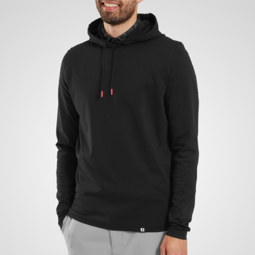 FootJoy Men's Ottoman Jacquard Golf Hoodie