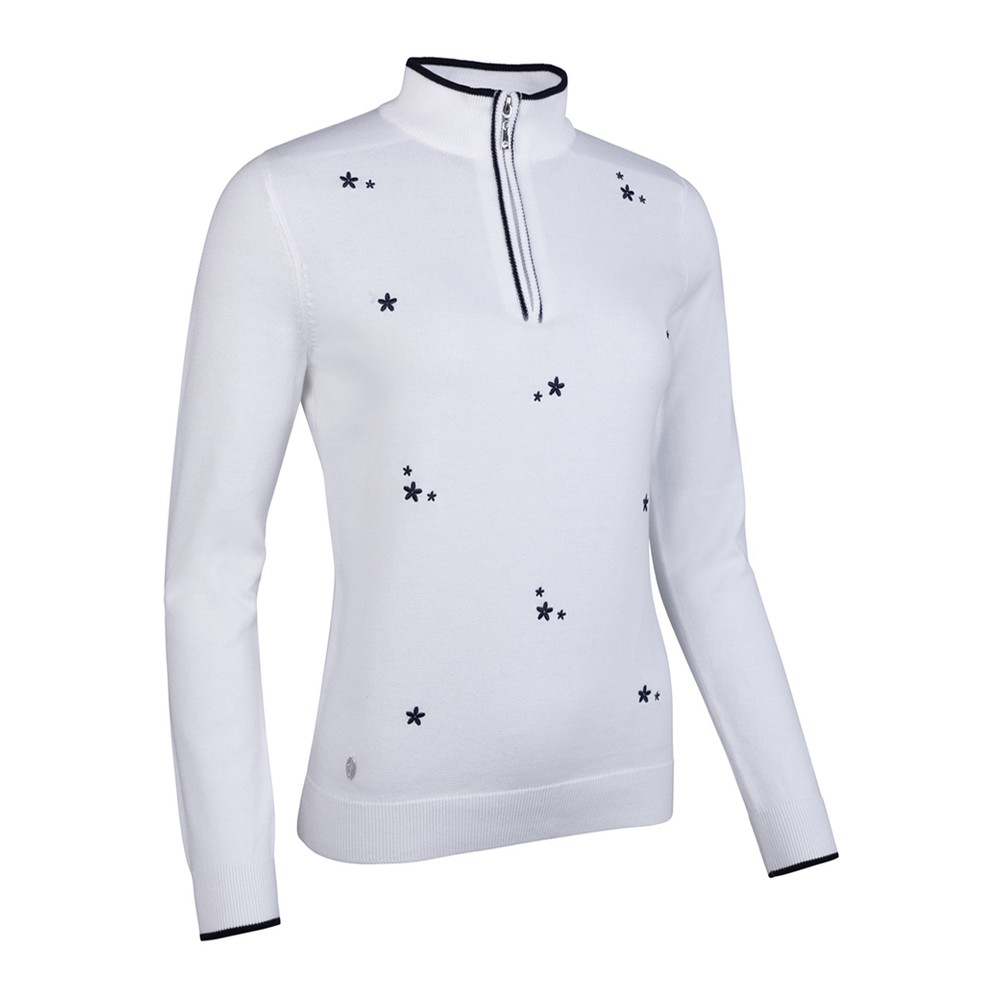 Glenmuir Ladies Lily Zip Neck Golf Sweater