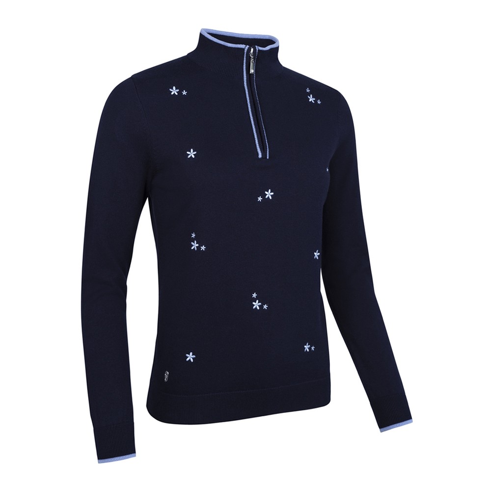 Glenmuir Ladies Lily Zip Neck Golf Sweater