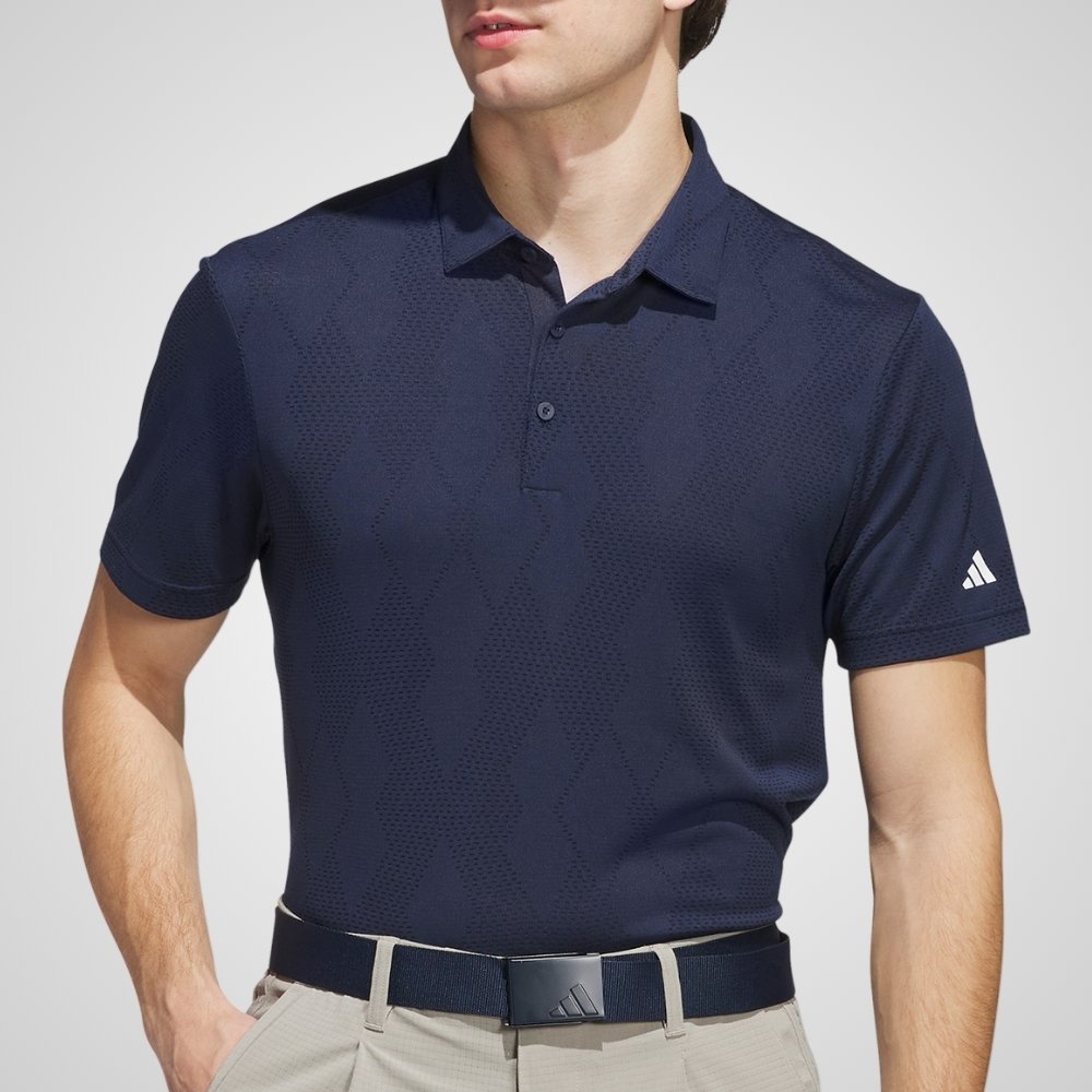 adidas Men's Ultimate Micro Texture Golf Polo