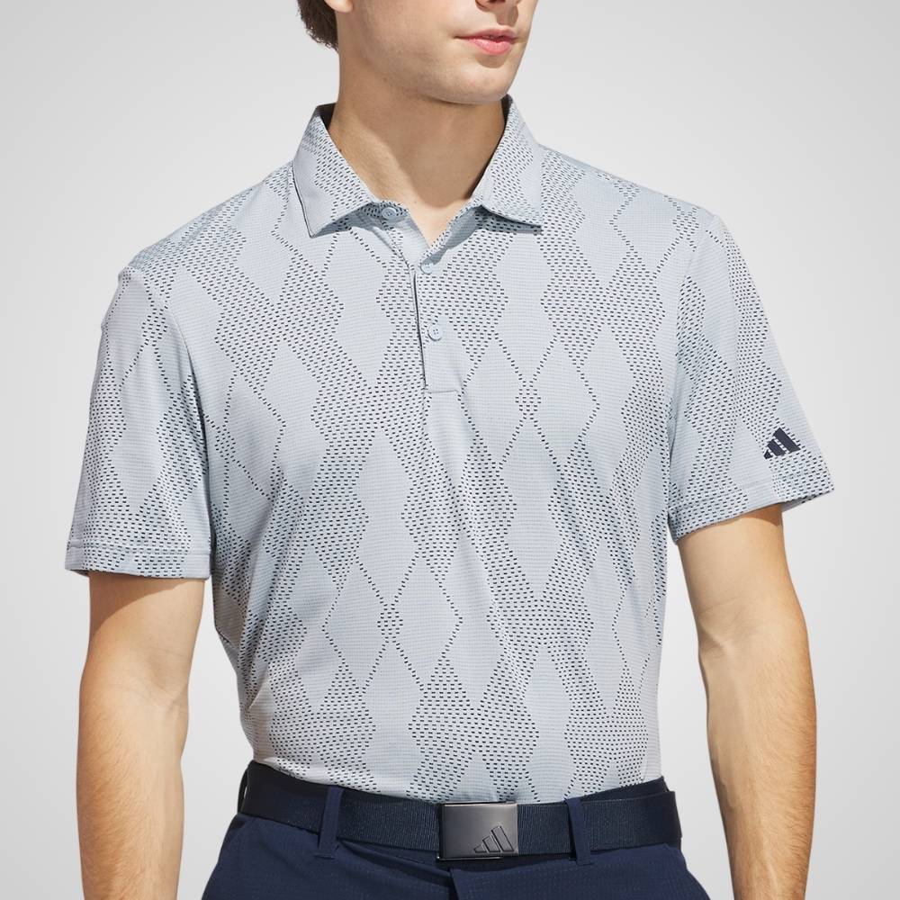 adidas Men's Ultimate Micro Texture Golf Polo Shirt