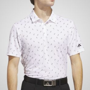 Picture of adidas Men's Ultimate Pattern Mesh Golf Polo Shirt