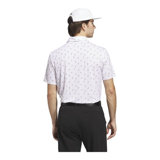 Picture of adidas Men's Ultimate Pattern Mesh Golf Polo Shirt