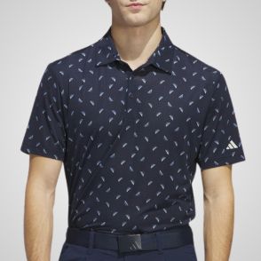 Picture of adidas Men's Ultimate Pattern Mesh Golf Polo Shirt