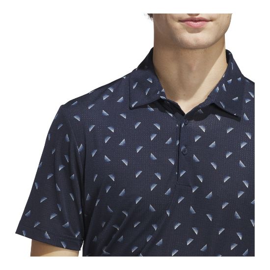 Picture of adidas Men's Ultimate Pattern Mesh Golf Polo