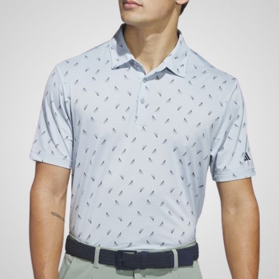 Picture of adidas Men's Ultimate Pattern Mesh Golf Polo