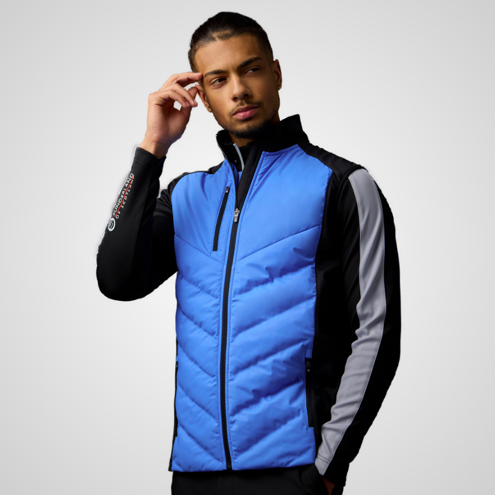 Sunderland Men's Andorra Padded Golf Gilet