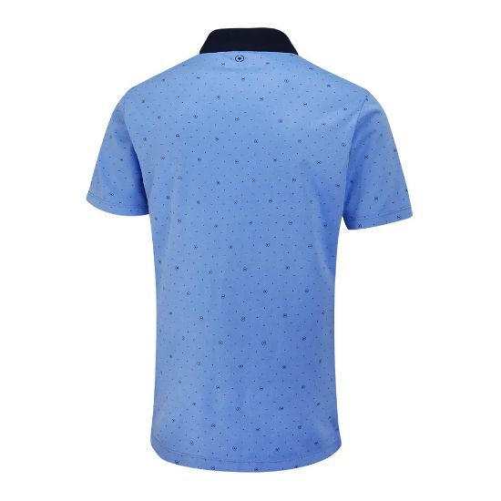 Picture of PING Men's Jared Printed Golf Polo Shirt