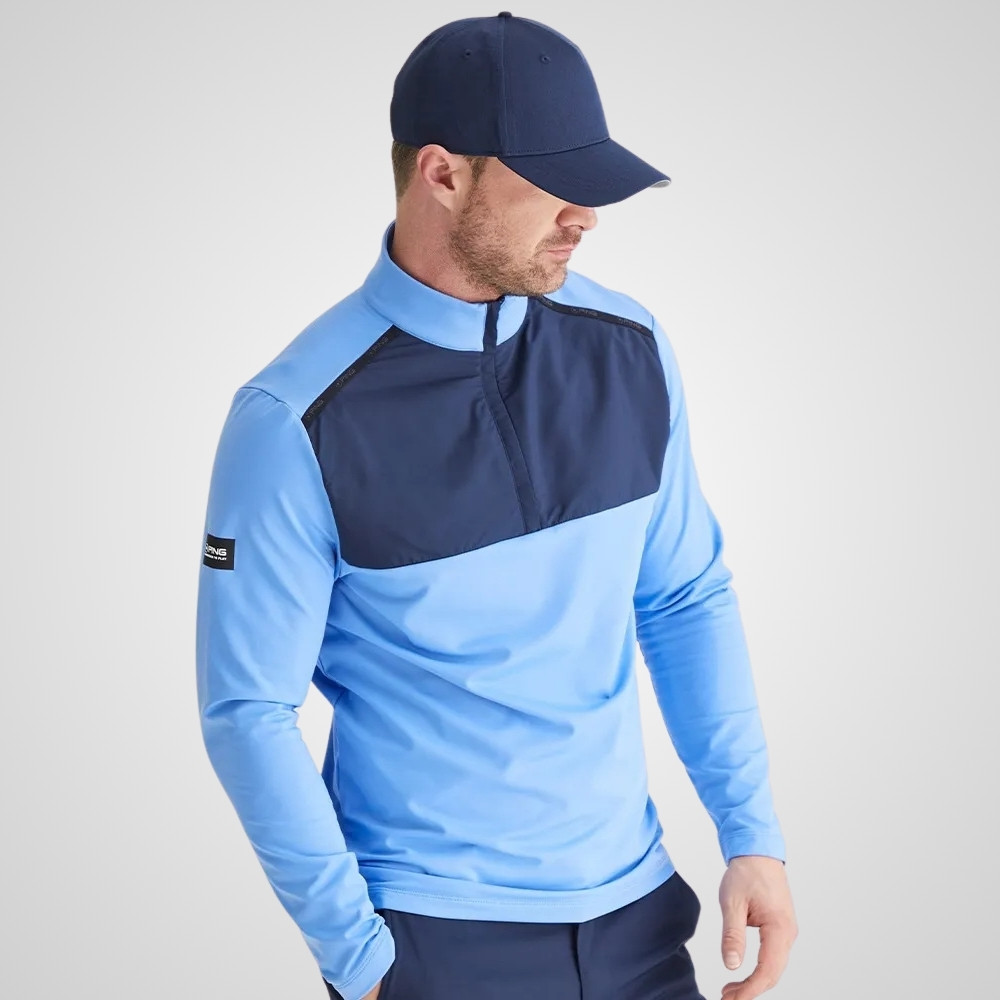 PING Men's Keeton Half-Zip Golf Midlayer